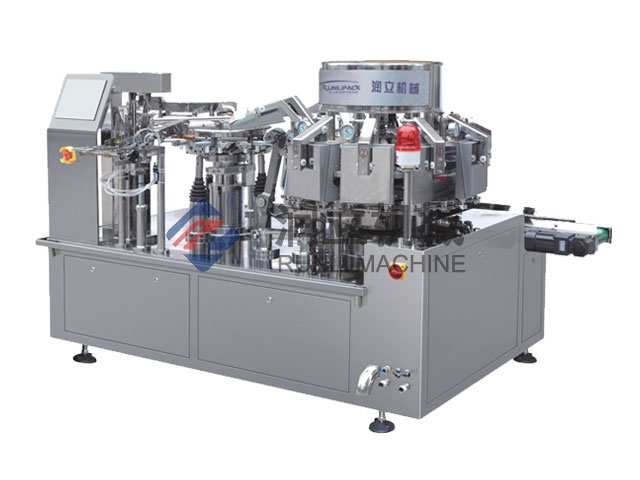 RL-GD-ZK130/160/200Fully automatic rotary to bag vacuum packaging machine