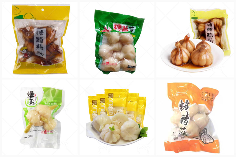 RL-GD8-ZK10-200-240糖醋蒜真空包裝機樣品